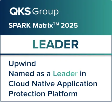 Upwind nomeada Leader em Cloud Native Application Protection Platform no QKS SPARK Matrix 2025
