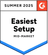 Selo G2 Easiest Setup Mid-Market – Summer 2025