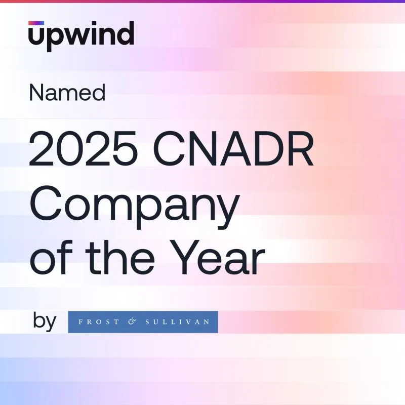 Upwind eleita 2025 CNADR Company of the Year pela Frost & Sullivan