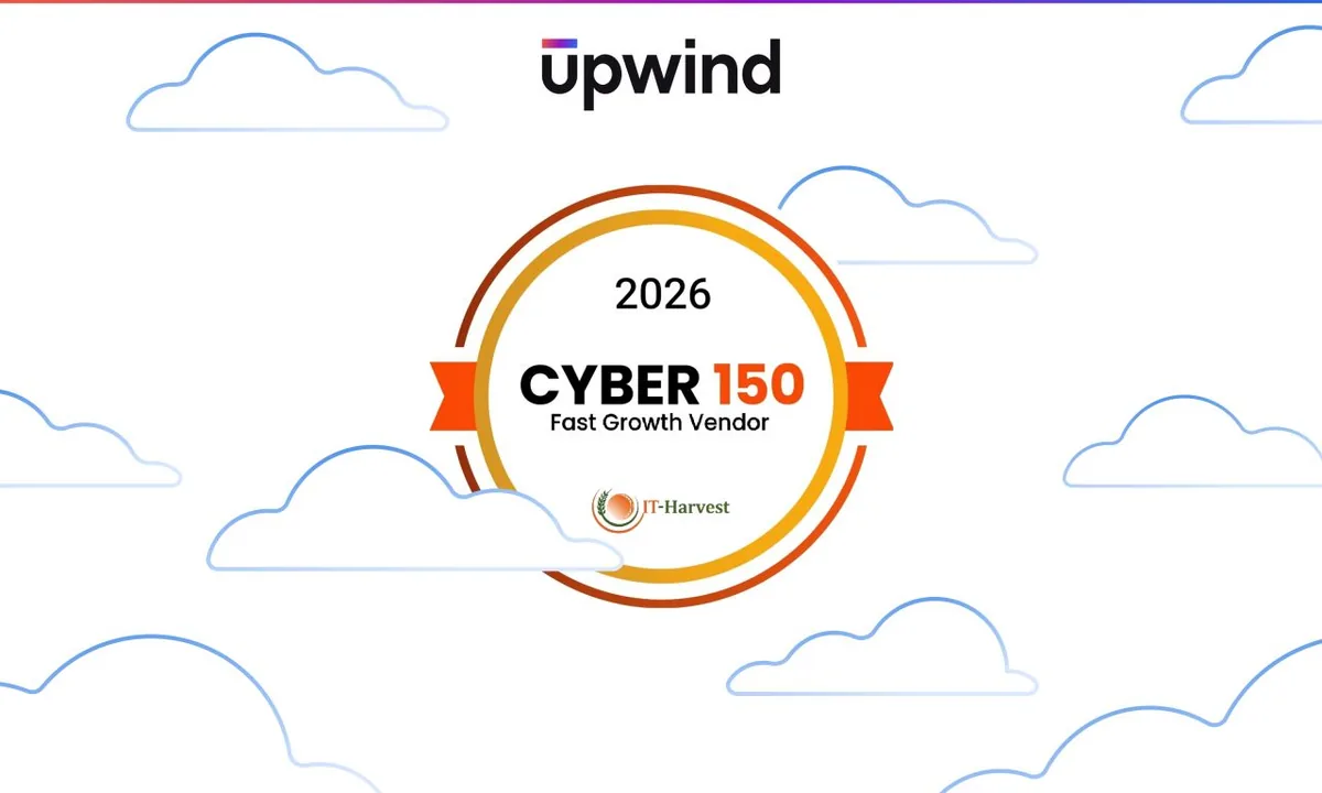 Upwind no Cyber 150 2026 como Fast Growth Vendor