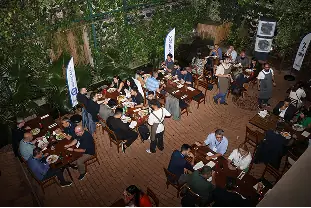 Jantar com parceiros e clientes da Nova8